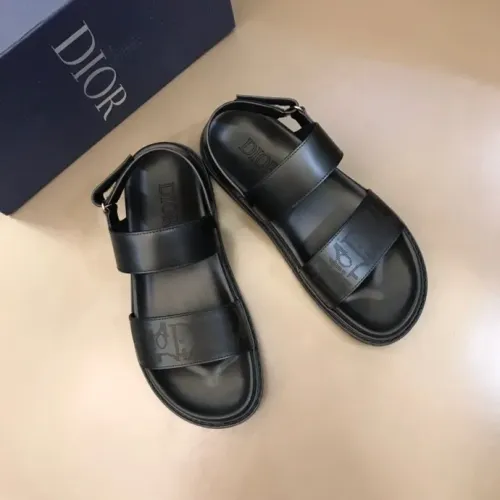 Replica Christian Dior Sandal For Men #1455601 $56.00 USD for Wholesale