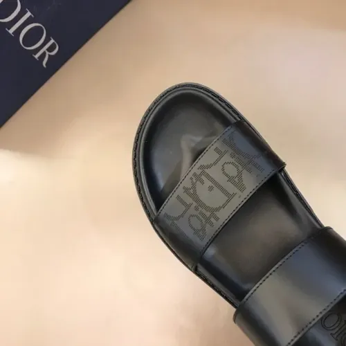 Replica Christian Dior Sandal For Men #1455601 $56.00 USD for Wholesale