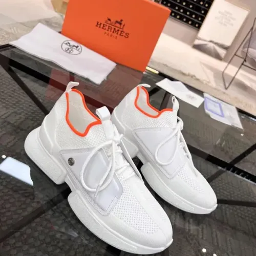Replica Hermes Casual Shoes For Men #1455617 $82.00 USD for Wholesale
