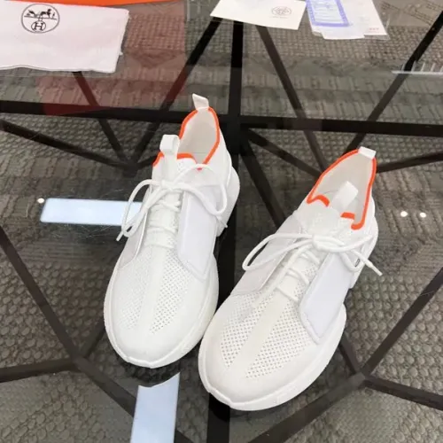 Replica Hermes Casual Shoes For Men #1455617 $82.00 USD for Wholesale