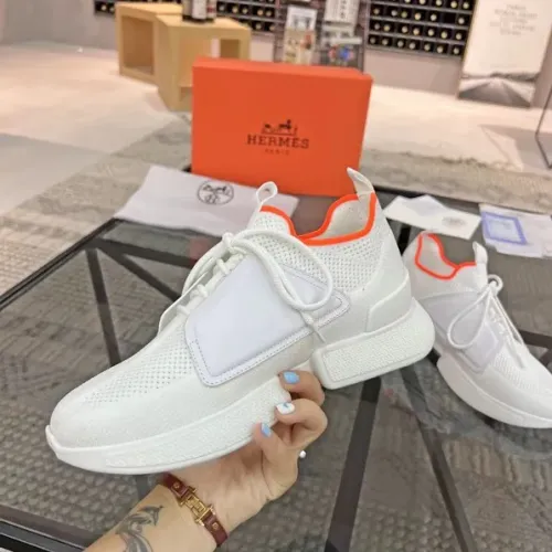 Replica Hermes Casual Shoes For Men #1455617 $82.00 USD for Wholesale