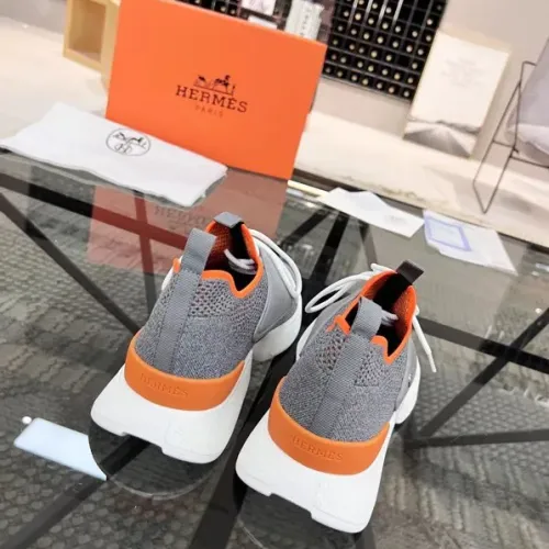 Replica Hermes Casual Shoes For Men #1455618 $82.00 USD for Wholesale