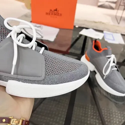 Replica Hermes Casual Shoes For Men #1455618 $82.00 USD for Wholesale