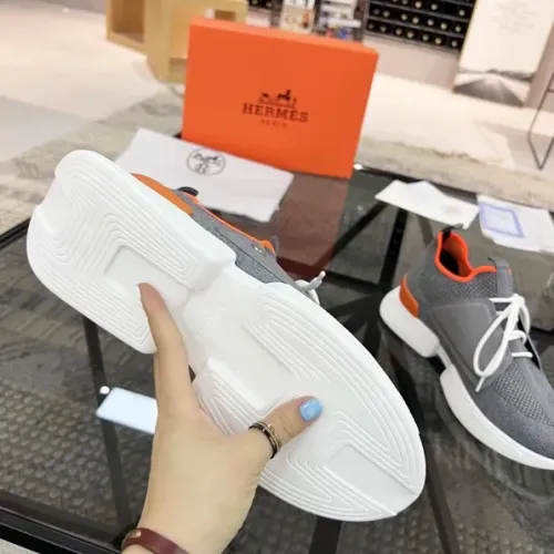Replica Hermes Casual Shoes For Men #1455618 $82.00 USD for Wholesale
