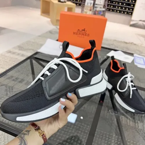 Replica Hermes Casual Shoes For Men #1455619 $82.00 USD for Wholesale
