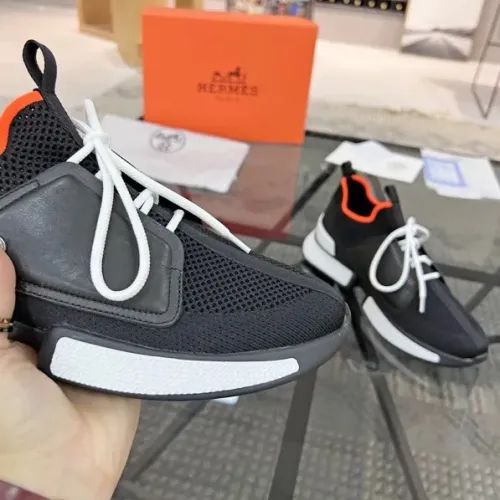 Replica Hermes Casual Shoes For Men #1455619 $82.00 USD for Wholesale