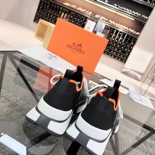 Replica Hermes Casual Shoes For Men #1455619 $82.00 USD for Wholesale