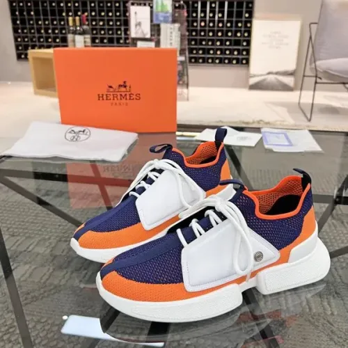 Wholesale Hermes Casual Shoes For Men #1455621 $82.00 USD, Wholesale Quality Replica Hermes Casual Shoes