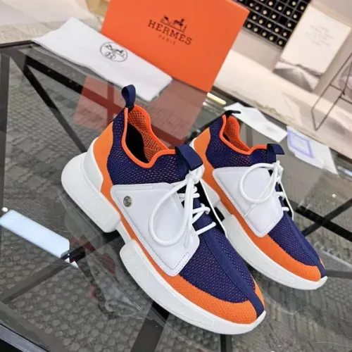 Replica Hermes Casual Shoes For Men #1455621 $82.00 USD for Wholesale