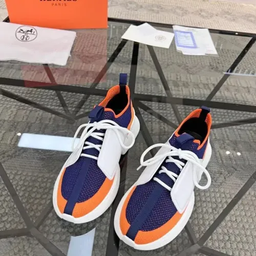 Replica Hermes Casual Shoes For Men #1455621 $82.00 USD for Wholesale
