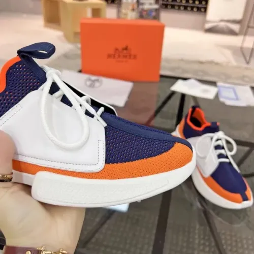 Replica Hermes Casual Shoes For Men #1455621 $82.00 USD for Wholesale