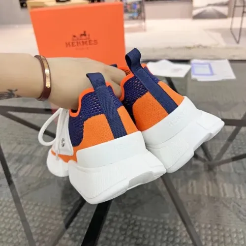 Replica Hermes Casual Shoes For Men #1455621 $82.00 USD for Wholesale