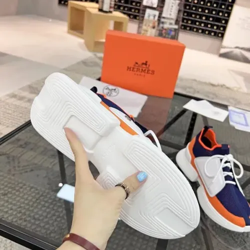 Replica Hermes Casual Shoes For Men #1455621 $82.00 USD for Wholesale