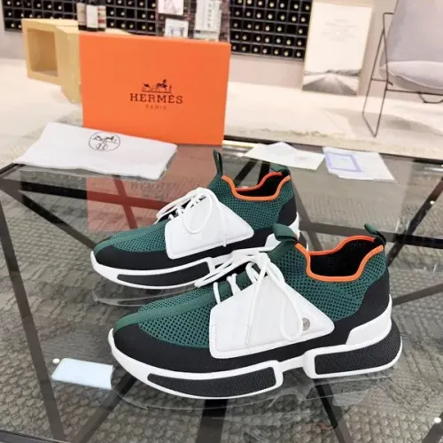 Wholesale Hermes Casual Shoes For Men #1455622 $82.00 USD, Wholesale Quality Replica Hermes Casual Shoes