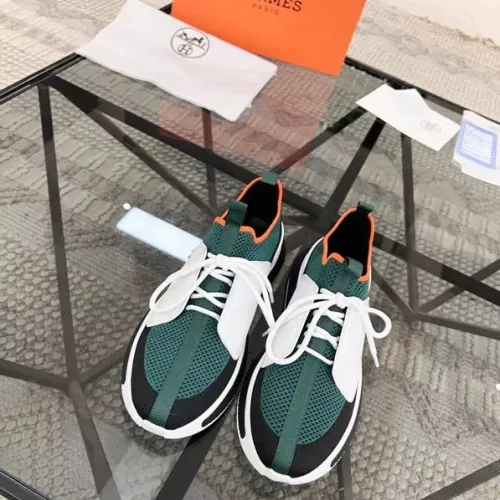 Replica Hermes Casual Shoes For Men #1455622 $82.00 USD for Wholesale