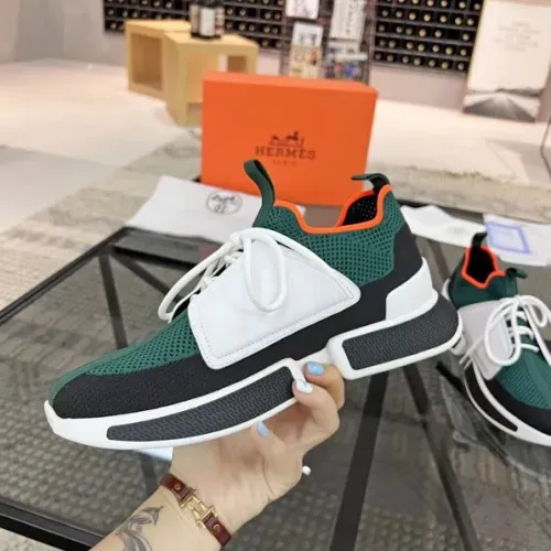 Replica Hermes Casual Shoes For Men #1455622 $82.00 USD for Wholesale