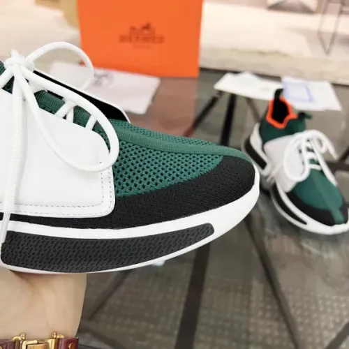 Replica Hermes Casual Shoes For Men #1455622 $82.00 USD for Wholesale