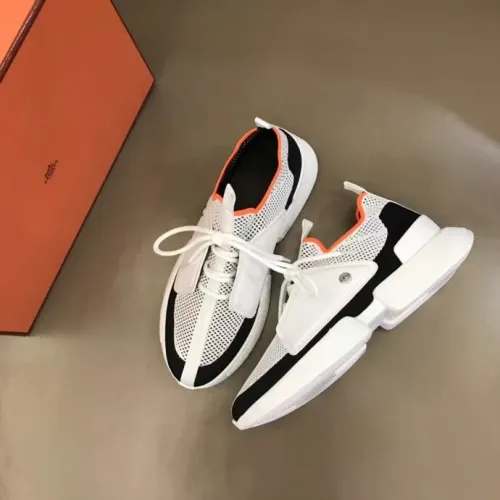 Replica Hermes Casual Shoes For Men #1455623 $82.00 USD for Wholesale