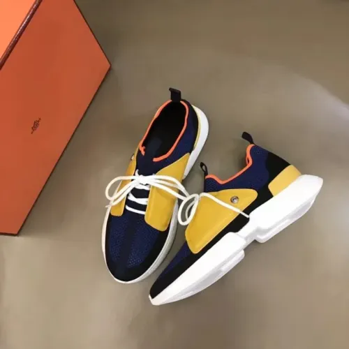Replica Hermes Casual Shoes For Men #1455624 $82.00 USD for Wholesale