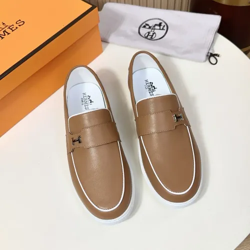 Replica Hermes Casual Shoes For Men #1455626 $82.00 USD for Wholesale