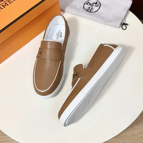 Replica Hermes Casual Shoes For Men #1455626 $82.00 USD for Wholesale