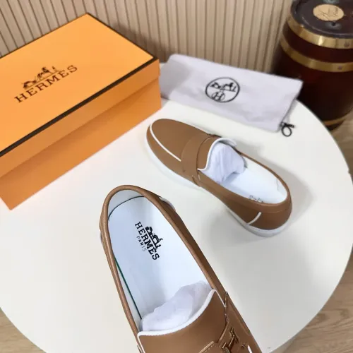 Replica Hermes Casual Shoes For Men #1455626 $82.00 USD for Wholesale