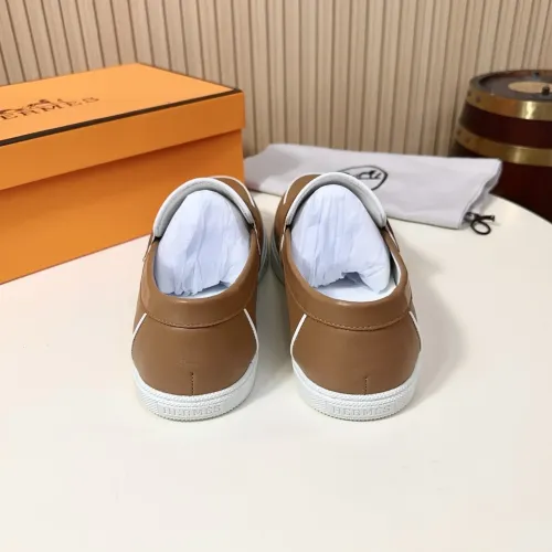 Replica Hermes Casual Shoes For Men #1455626 $82.00 USD for Wholesale