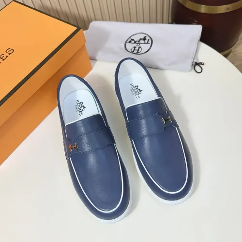 Replica Hermes Casual Shoes For Men #1455627 $82.00 USD for Wholesale