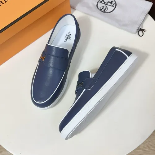 Replica Hermes Casual Shoes For Men #1455627 $82.00 USD for Wholesale