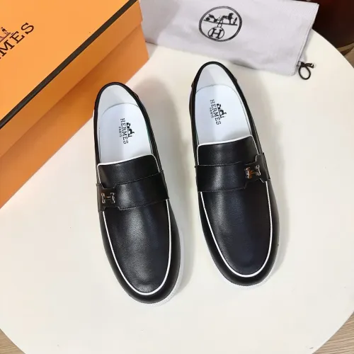 Replica Hermes Casual Shoes For Men #1455628 $82.00 USD for Wholesale