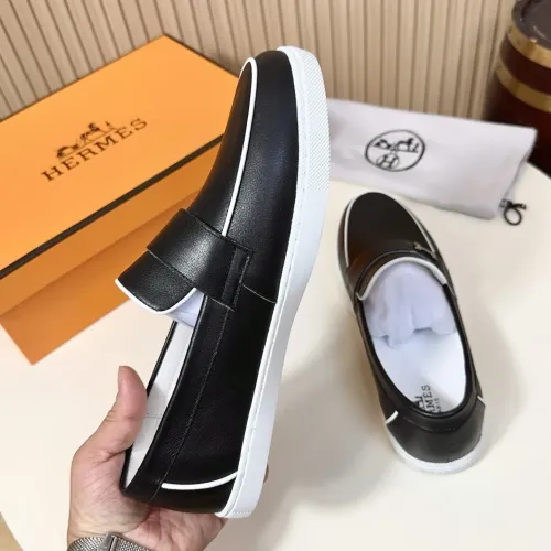 Replica Hermes Casual Shoes For Men #1455628 $82.00 USD for Wholesale