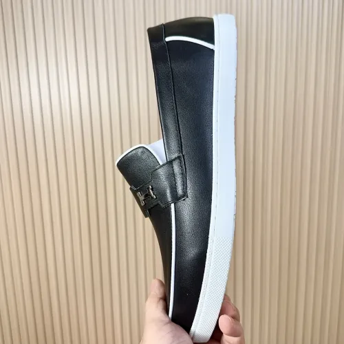 Replica Hermes Casual Shoes For Men #1455628 $82.00 USD for Wholesale