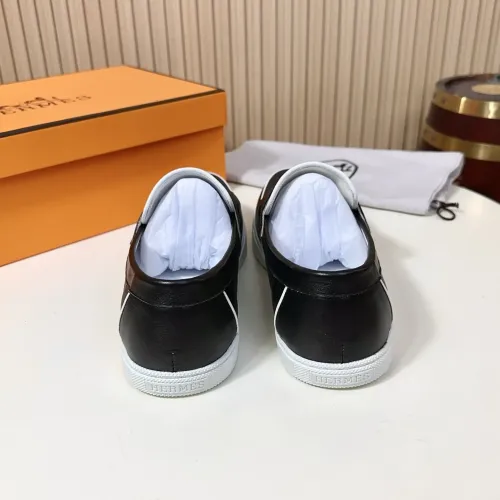Replica Hermes Casual Shoes For Men #1455628 $82.00 USD for Wholesale