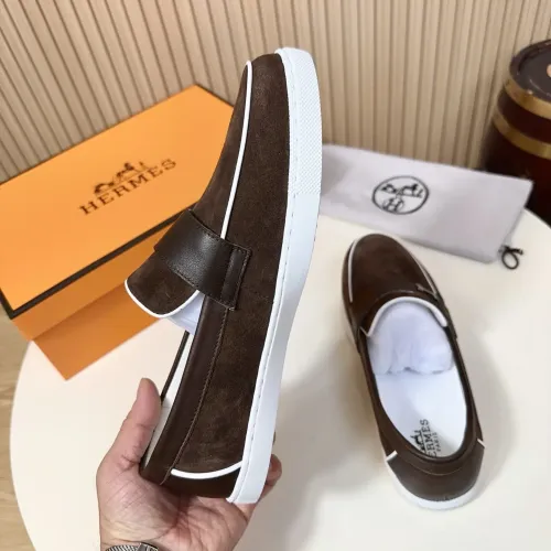 Replica Hermes Casual Shoes For Men #1455629 $82.00 USD for Wholesale