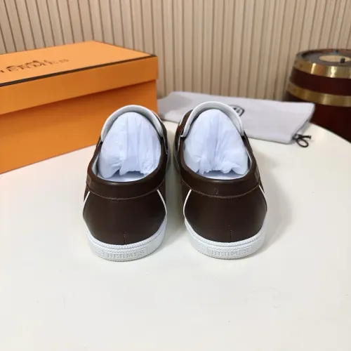 Replica Hermes Casual Shoes For Men #1455629 $82.00 USD for Wholesale