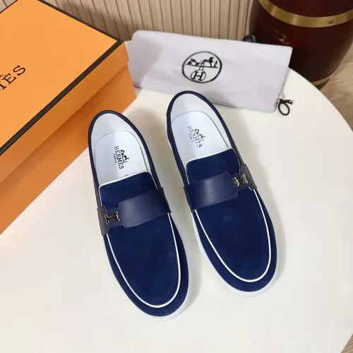 Replica Hermes Casual Shoes For Men #1455630 $82.00 USD for Wholesale