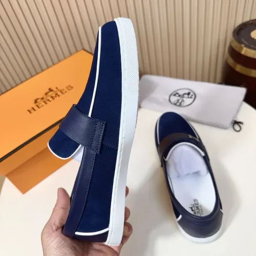 Replica Hermes Casual Shoes For Men #1455630 $82.00 USD for Wholesale