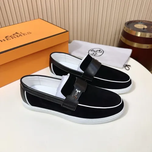 Wholesale Hermes Casual Shoes For Men #1455631 $82.00 USD, Wholesale Quality Replica Hermes Casual Shoes