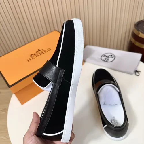 Replica Hermes Casual Shoes For Men #1455631 $82.00 USD for Wholesale