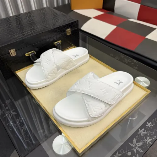 Replica Louis Vuitton Slippers For Men #1455641 $60.00 USD for Wholesale