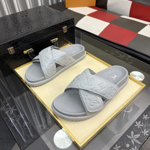 Replica Louis Vuitton Slippers For Men #1455643 $60.00 USD for Wholesale