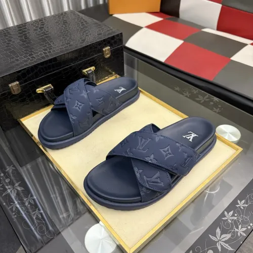 Replica Louis Vuitton Slippers For Men #1455646 $60.00 USD for Wholesale