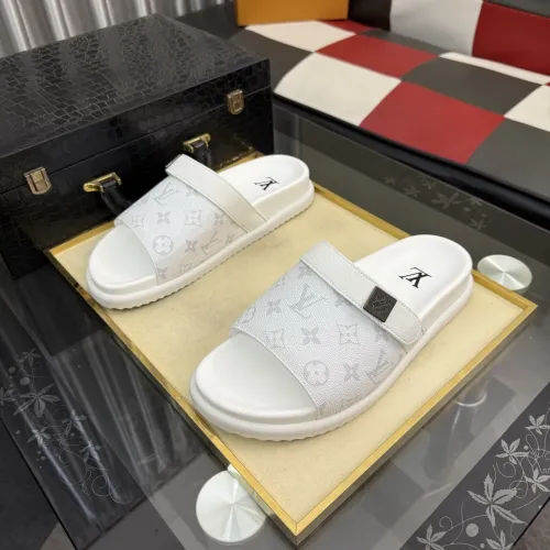 Replica Louis Vuitton Slippers For Men #1455648 $60.00 USD for Wholesale