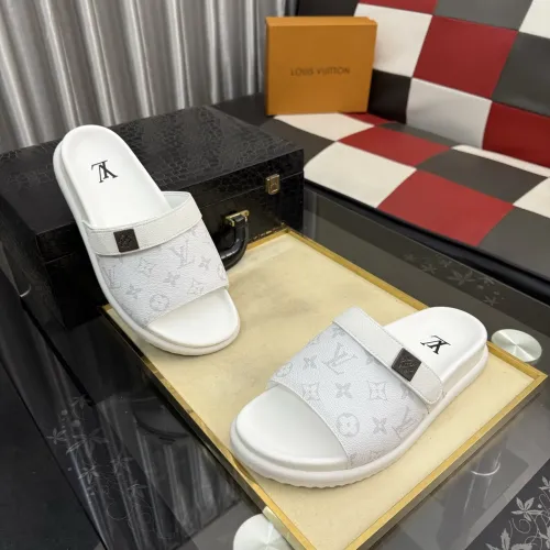 Replica Louis Vuitton Slippers For Men #1455648 $60.00 USD for Wholesale