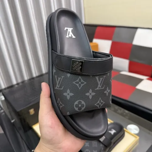 Replica Louis Vuitton Slippers For Men #1455650 $60.00 USD for Wholesale