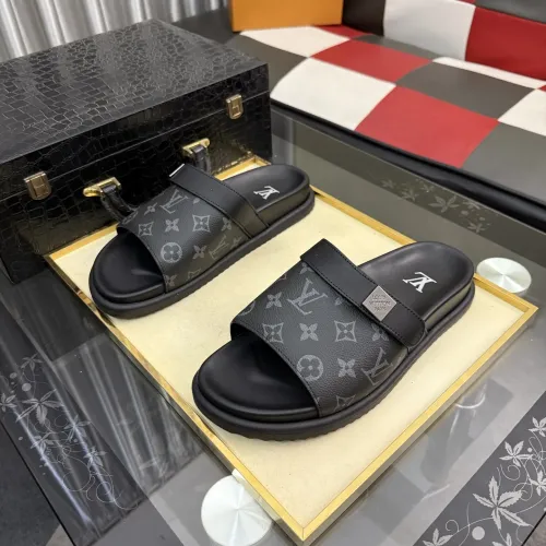 Replica Louis Vuitton Slippers For Men #1455650 $60.00 USD for Wholesale