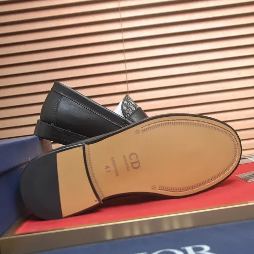 Replica Christian Dior Leather Shoes For Men #1455651 $102.00 USD for Wholesale