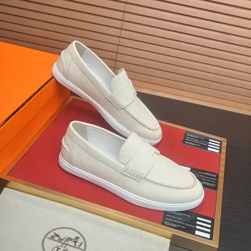 Replica Hermes Casual Shoes For Men #1455663 $115.00 USD for Wholesale