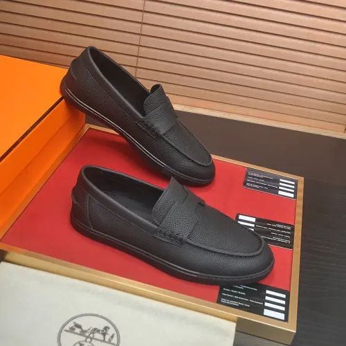 Replica Hermes Casual Shoes For Men #1455664 $115.00 USD for Wholesale