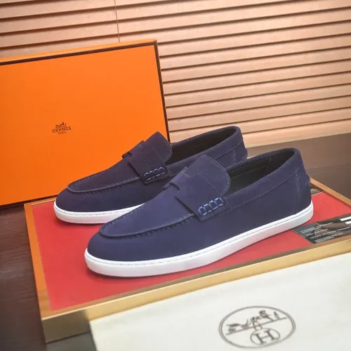 Wholesale Hermes Casual Shoes For Men #1455665 $115.00 USD, Wholesale Quality Replica Hermes Casual Shoes